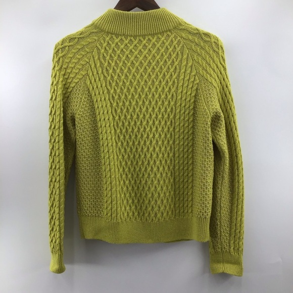 St. John Woman’s Green Zip-Up Sweater - Picture 4 of 10